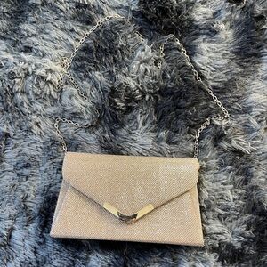 Chain Clutch Sparkly Purse